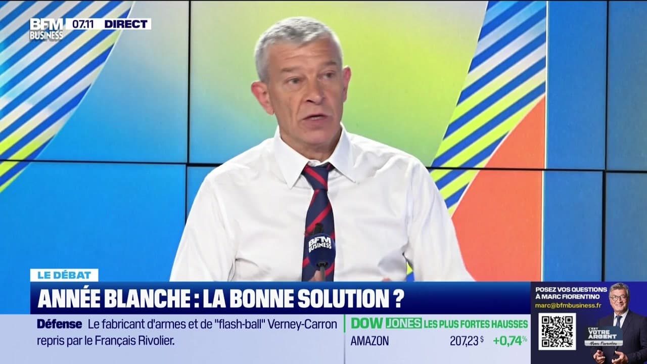Nicolas doze face à jean-marc daniel : année blanche, la bonne solution? - 05/06