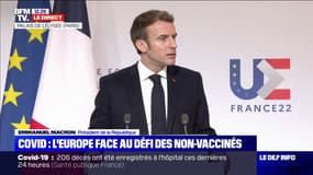 "Emmerder" les non-vaccinés ? "Il était de ma responsabilité de sonner l'alarme" répond Emmanuel Macron