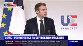 "Emmerder" les non-vaccinés ? "Il était de ma responsabilité de sonner l'alarme" répond Emmanuel Macron