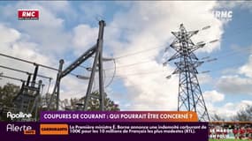 Coupures de courant: qui pourrait être concerné? 