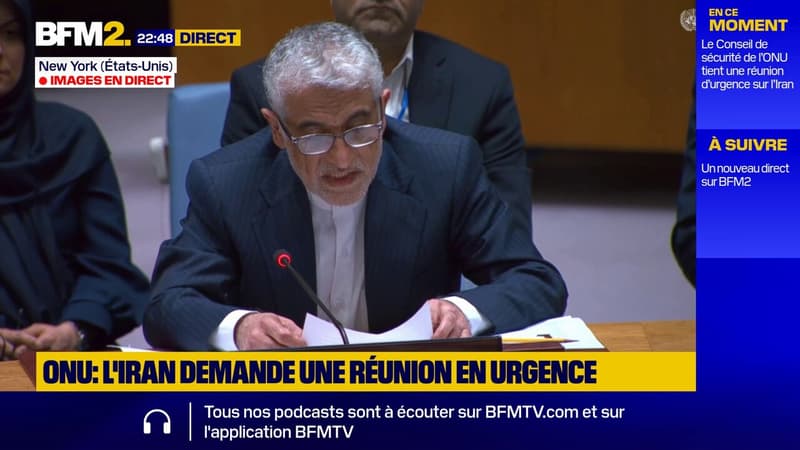 Représentant de l'Iran à l'ONU: 