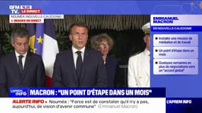 "J'ai été frappé par cet accablement et cette inquiétude du jour d'après", confie Emmanuel Macron suite à sa rencontre avec des jeunes Calédoniens