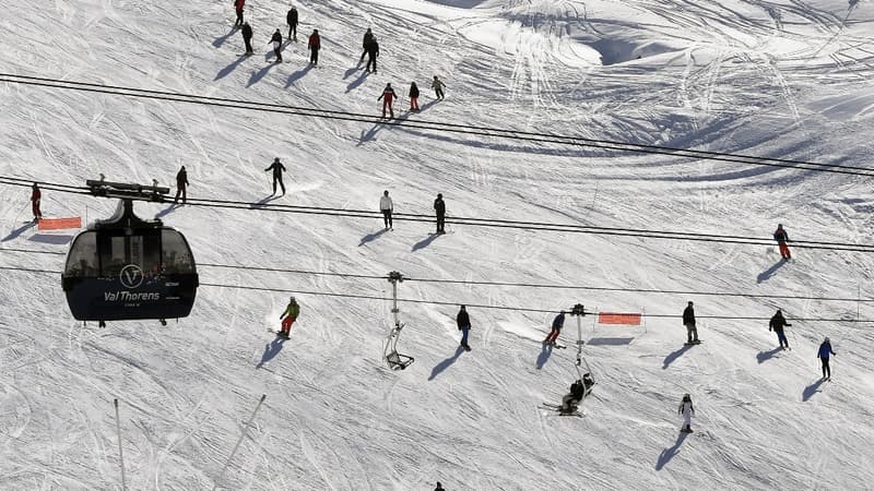 Les Français aiment leurs vacances au ski.