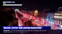Paris: l'image des Champs-Élysées exceptionnellement vides pour le réveillon du Nouvel An