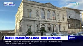Pas-de-Calais: un pyromane condamné à trois ans et demi de prison pour avoir incendié des églises à Boulogne-sur-Mer et au Portel
