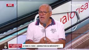 Le SMIC à 1500 € ? Johnny Blanc n'est pas convaincu : "Tu feras quoi de plus avec ces 200 € ? Rien !"