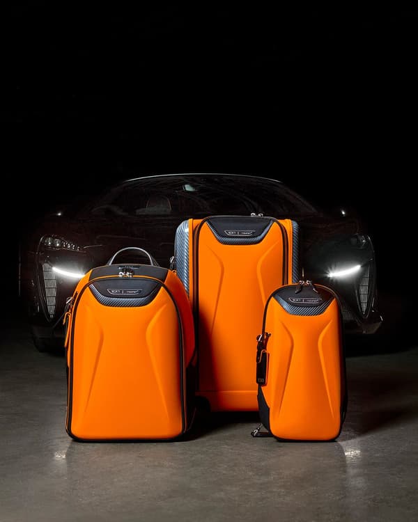 La collection de voyage McLaren et TUMI.