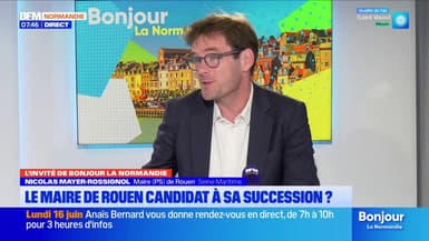 Municipales, ligne Paris-Normandie, ZFE... Le maire de Rouen est l'invité de BFM Normandie
