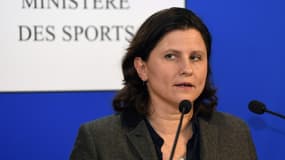 La ministre des Sports Roxana Maracineanu le 3 février 2020 à Paris (photo d'illustration)