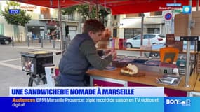 Marseille: une sandwicherie nomade sillonne la ville pour servir des plats