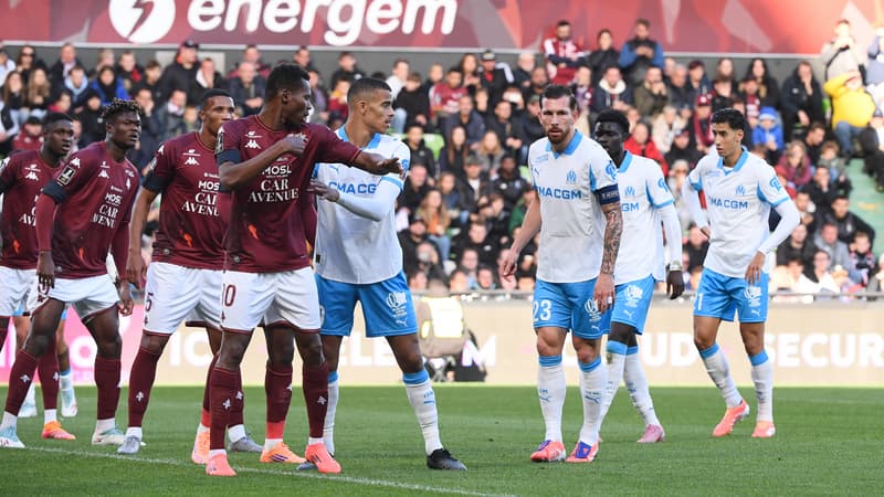 Ligue 1: le coup d’envoi du match OM-Metz décalé