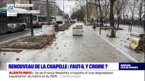 Plantations, voiries: comment la porte de la Chapelle change de visage à Paris
