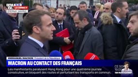 Emmanuel Macron: "Je suis là pour continuer à transformer le pays"