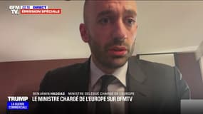 Droits de douane américains: "Il faut défendre nos intérêts de façon ferme et unie au niveau européen", rappelle Benjamin Haddad, ministre délégué chargé de l'Europe