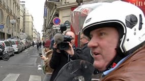 Depardieu a eu plusieurs déboires à Paris avec son scooter.