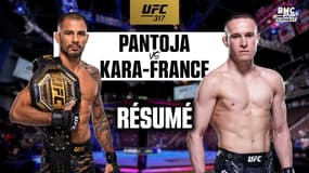 Résumé UFC 317 : Pantoja a-t-il défendu son titre face à Kara-France chez les -57kg ?