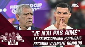 Portugal : "Je n'ai pas du tout aimé", Santos recadre sèchement Ronaldo