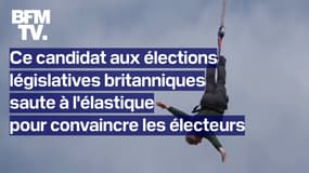 Royaume-Uni: le chef du parti des Libéraux-Démocrates tente de convaincre les électeurs…en sautant à l’élastique