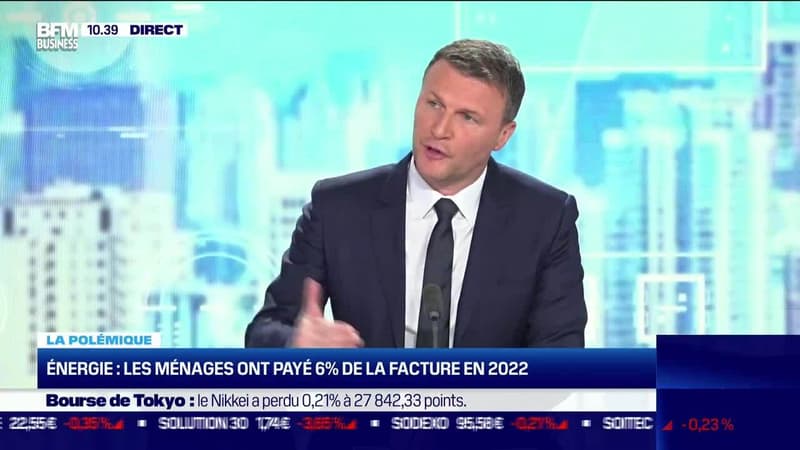 Nicolas Doze : Les ménages ont payé 6% de la facture énergétique en 2022 - 12/12