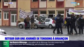 Briançon: les associatifs et les migrants évacués de l'ancienne école du Prorel