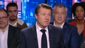 Christian Estrosi sur le plateau de BFM Politique le 16 septembre 2018