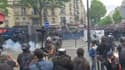 Des heurts ont éclaté entre forces de l'ordre et manifestants anti-loi Travail ce mardi à Paris.