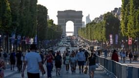 L'avenue des Champs-Elysées le 5 septembre 2024