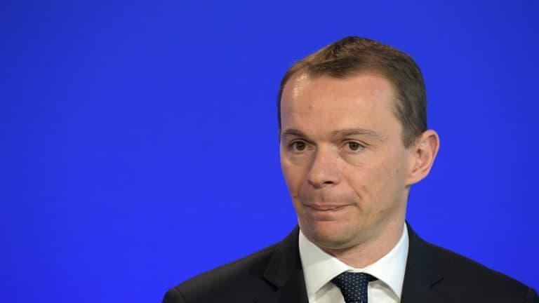 Le ministre délégué aux Comptes publics Olivier Dussopt, à Paris le 7 juillet 2020