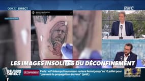 Insolite: un Marseillais se fait tatouer le portrait du Pr Didier Raoult