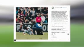 Fin de saison pour Maxime Machenaud