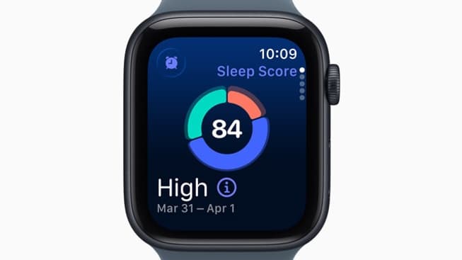L'Apple Watch SE 3 dispose du suivi de sommeil
