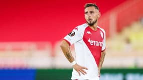 Ruben Aguilar avec l'AS Monaco en 2022.