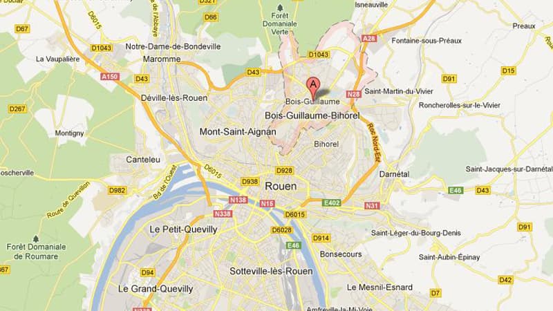 Bois-Guillaume, 22 000 habitants, a été le théâtre lundi 18 février d'une attaque de fourgon blindé qui a fait 2 blessés parmi les convoyeurs.