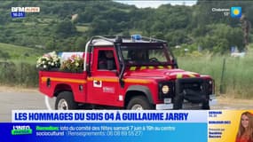 Alpes-de-Haute-Provence: les hommages du Sdis à Guillaume Jarry, décédé en service