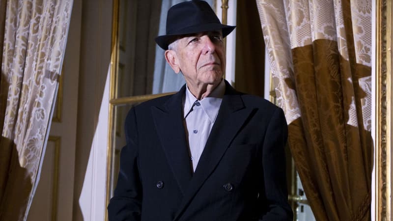 Leonard Cohen à Paris en 2012 -