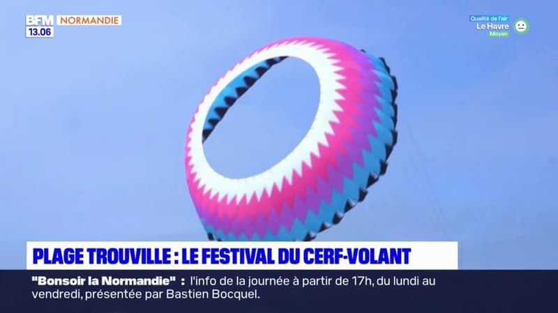 Le festival du cerf-volant de Trouville a lieu ce week-end