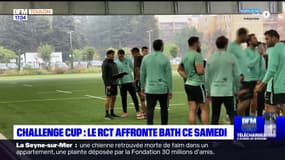 Rugby: le RCT se prépare à affronter les Anglais de Bath ce samedi