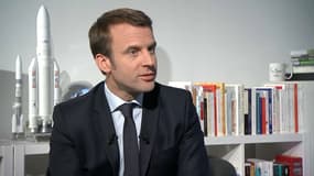Emmanuel Macron le 9 avril 2017