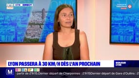 30km/h à Lyon: Frédérique Bienvenüe, co-présidente de l'association Ville à vélo, détaille pourquoi cette décision "est une bonne nouvelle" 