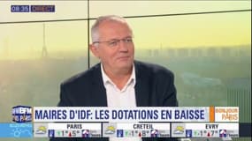  "Depuis 2014, c'est 8,7 millions d'euros qui ont été supprimés, qu'il faut aller chercher ailleurs",  déplore le maire de Viry-Châtillon, Jean-Marie Vilain à propos des dotations de l'Etat dans sa commune, sur BFM Paris ce matin