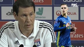 OL : Garcia encense Caqueret... et prend un journaliste à partie