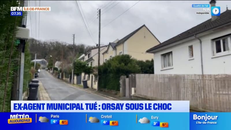 Ex-agent municipal tué à Orsay: les habitants sous le choc