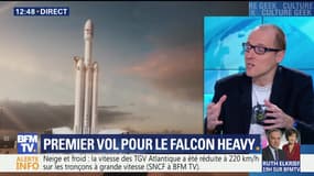 Premier vol pour Falcon Heavy, la fusée la plus puissante au monde