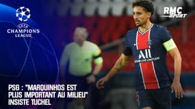 PSG : "Marquinhos est plus important au milieu" insiste Tuchel