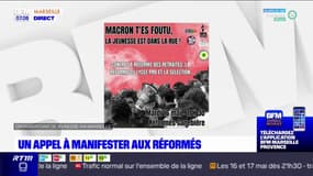 Réforme des retraites: un appel à manifester à Marseille