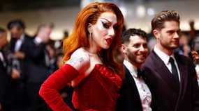 La drag queen Paloma au 77e Festival de Cannes, le 22 mai 2024.