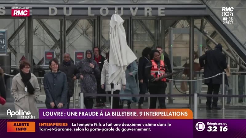 Louvre : une fraude à la billetterie, 9 interpellations
