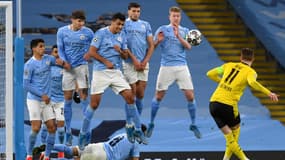 Le mur défensif de Manchester City face à Dortmund