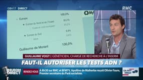Tests ADN: "On peut dès maintenant répondre aux attentes en France et endiguer la fuite à l'étranger" selon le généticien Guillaume Vogt 