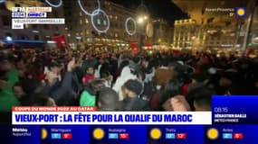 Coupe du monde 2022 : un millier de supporters ont fêté la victoire du Maroc face à l'Espagne sur le Vieux-Port